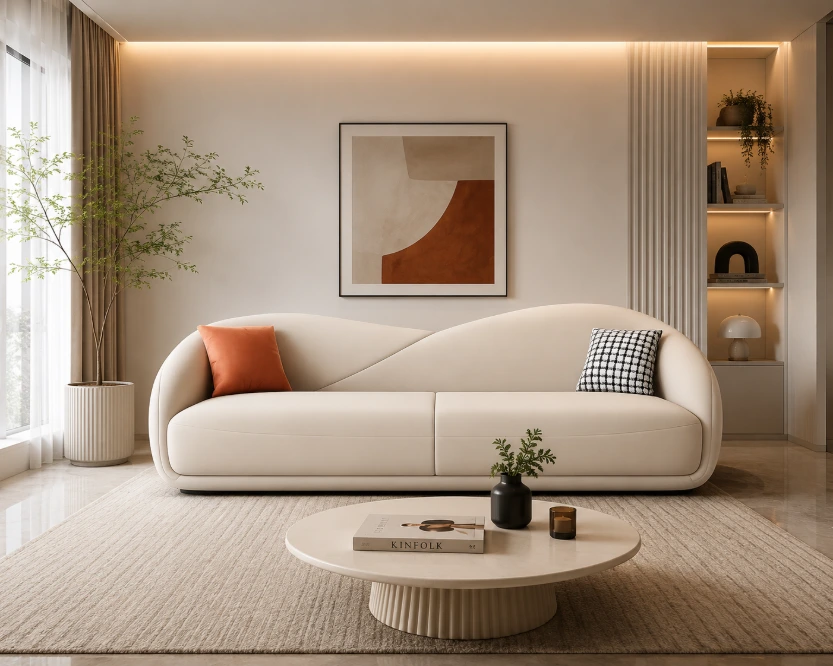 Eclipse Wave 3-Seater Sofa